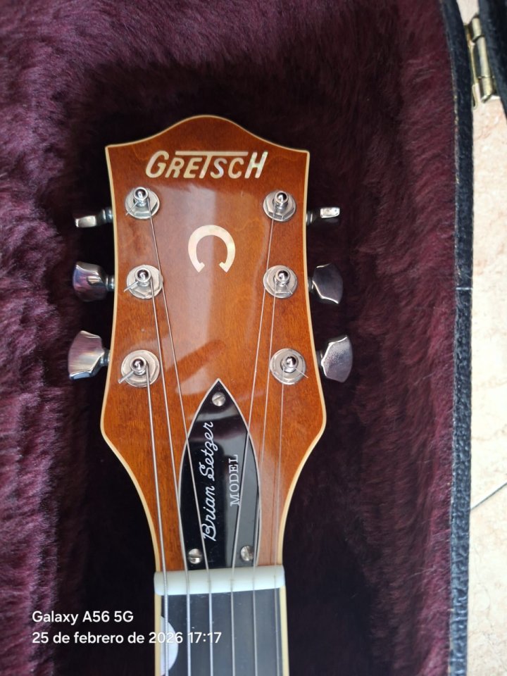 Gretsch Nashville 6120 SSLVO Brian Setzer Signature