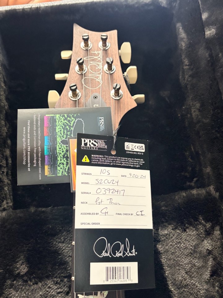 PRS Custom 24 Core USA 2024 – Faded Whale Blue de segunda mano · Foto 5 de 5 · Barcelona · 3200 €
