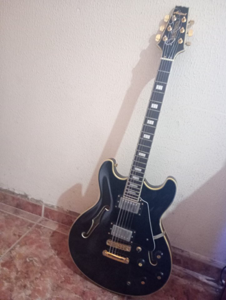 Aria Pro II TA-60 PB japonesa de 1991 — Pearl Black de segunda mano · Foto 8 de 10 · Las Palmas · 595 €