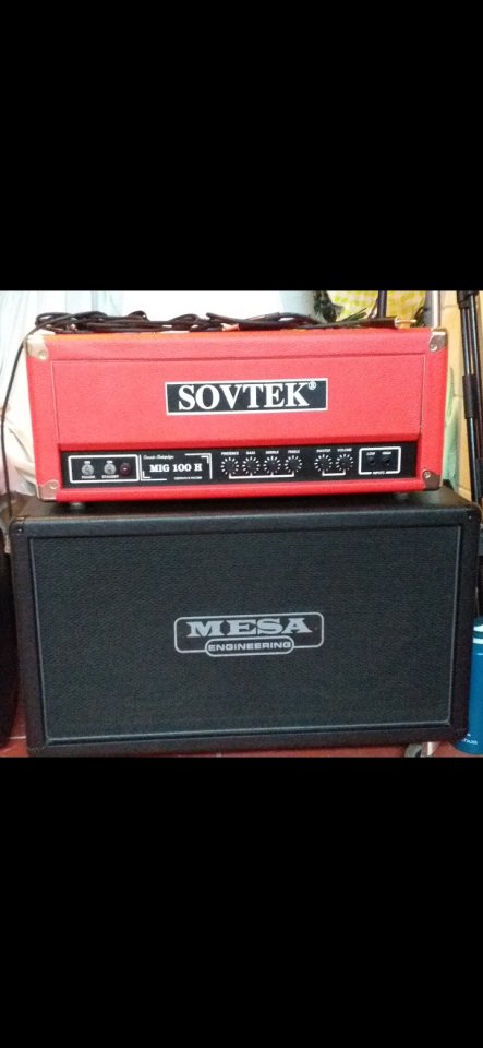 sovtek mig 100 h pantalla mesa boogie de segunda mano · Foto 1 de 5 · Navarra · 1350 €