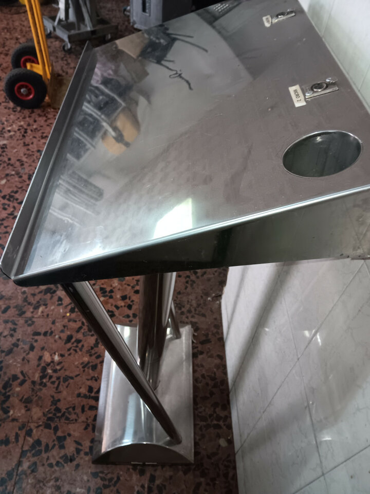 Atril acero inoxidable