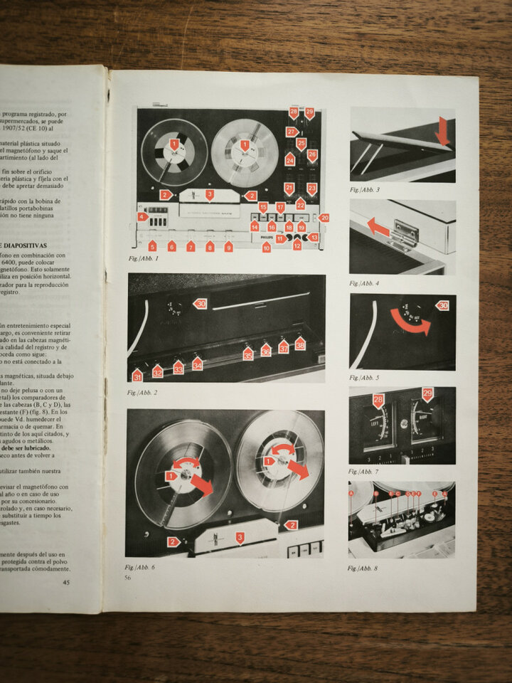 Grabadora Philips N4418 manual de usuario