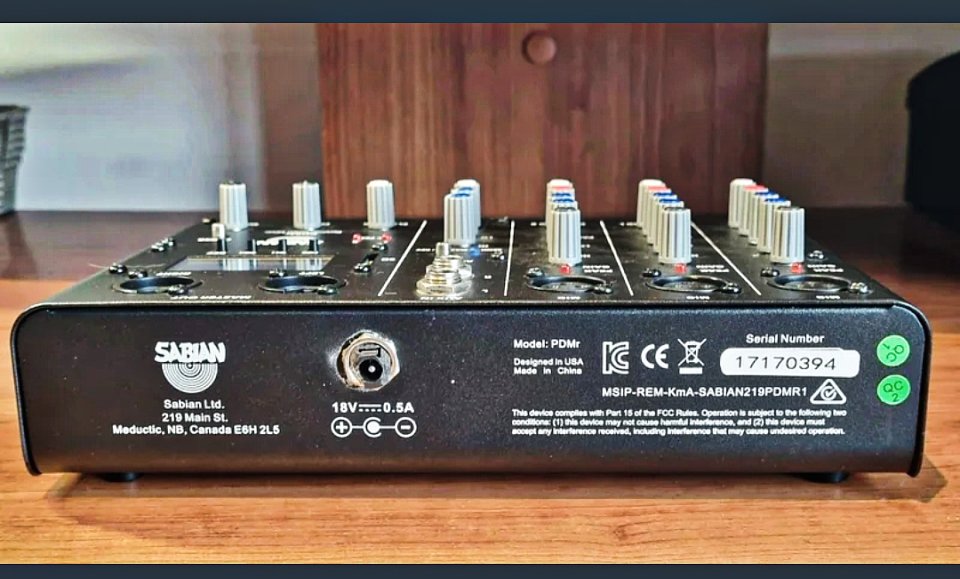 Mezclador Sabian Sound Kit Pdmr de segunda mano · Foto 5 de 6 · Girona · 120 €