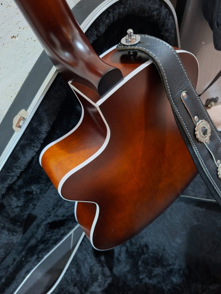 Godin 5th Avenue Uptown T-Armond (Havana Burst) - ¡Estado Impecable! de segunda mano · Foto 5 de 9 · Cádiz · 1300 €