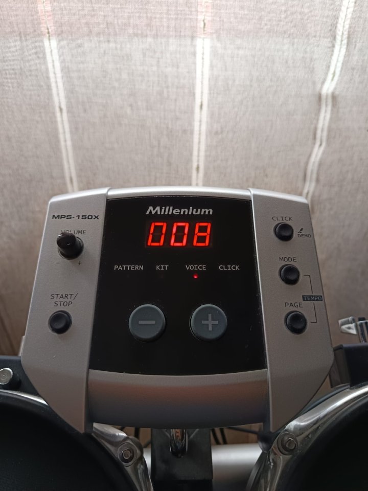 Batería electrónica Millenium MPS-150X