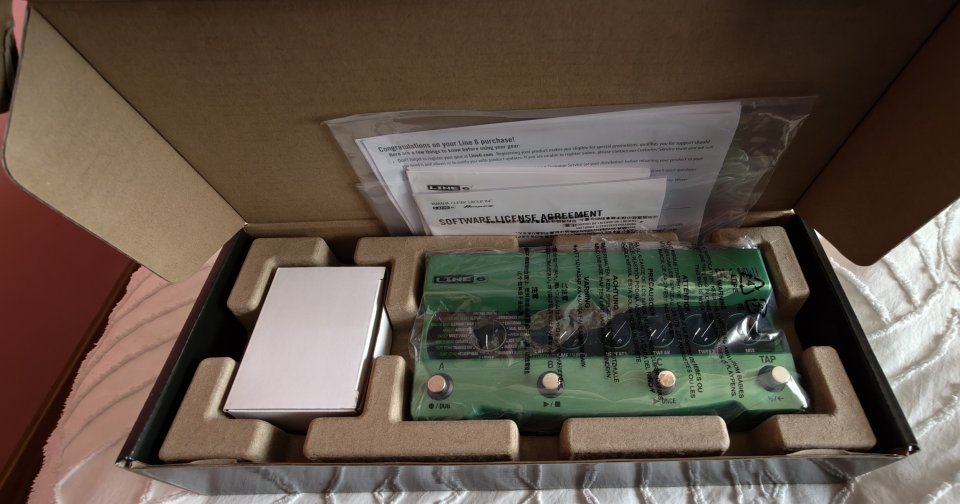 Line6 DL4 MKII Delay + Micro SD Transcend Looper