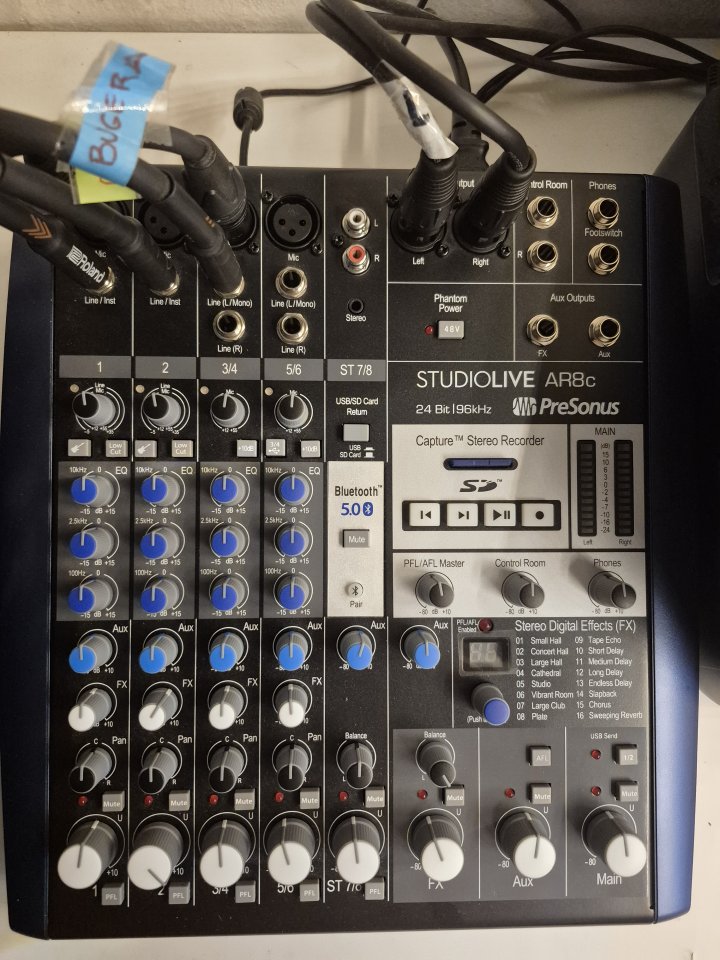 Presonus AR8C studiolive USB