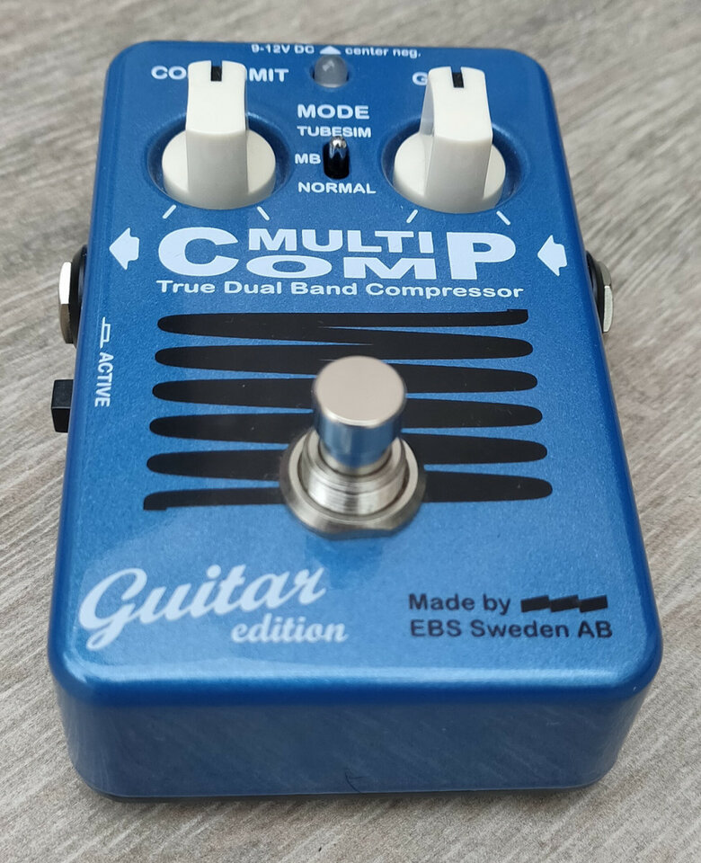 EBS multicomp Guitar Edition compresor multibanda