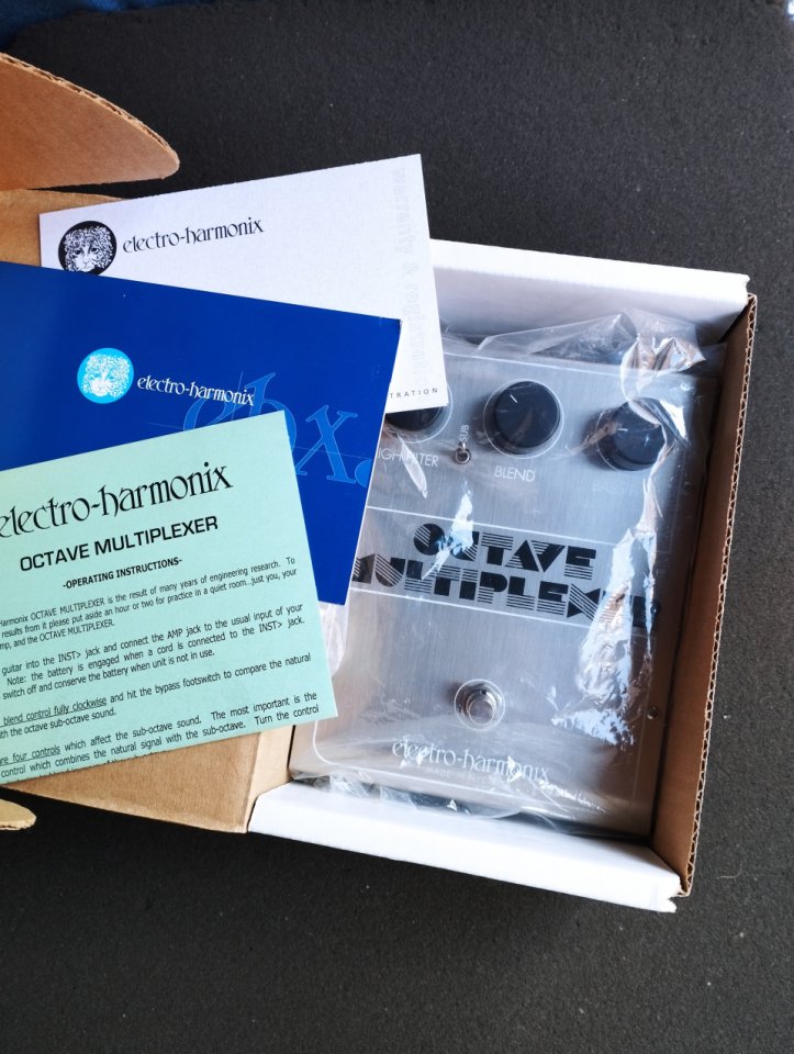 Electro Harmonix Octave Multiplexer (Big Box) reissue