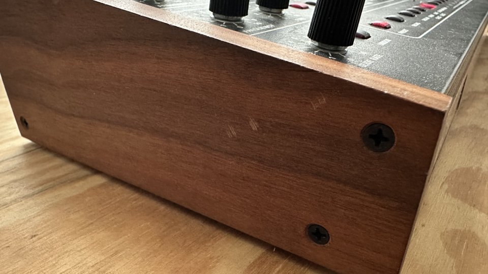 Prophet 5 desktop + Decksaver