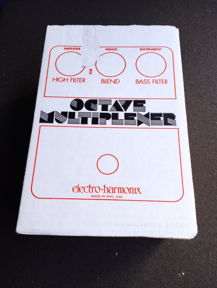 Electro Harmonix Octave Multiplexer (Big Box) reissue