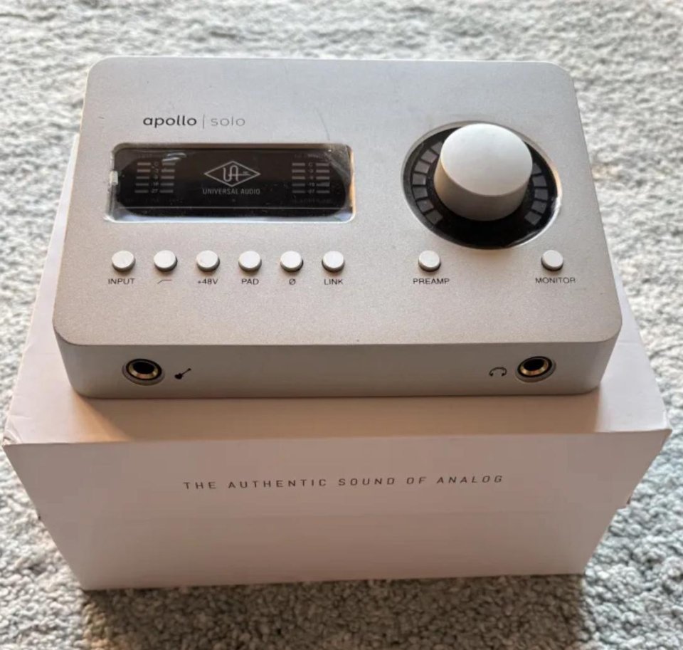 Universal Audio Apollo Solo USB Heritage Edition
