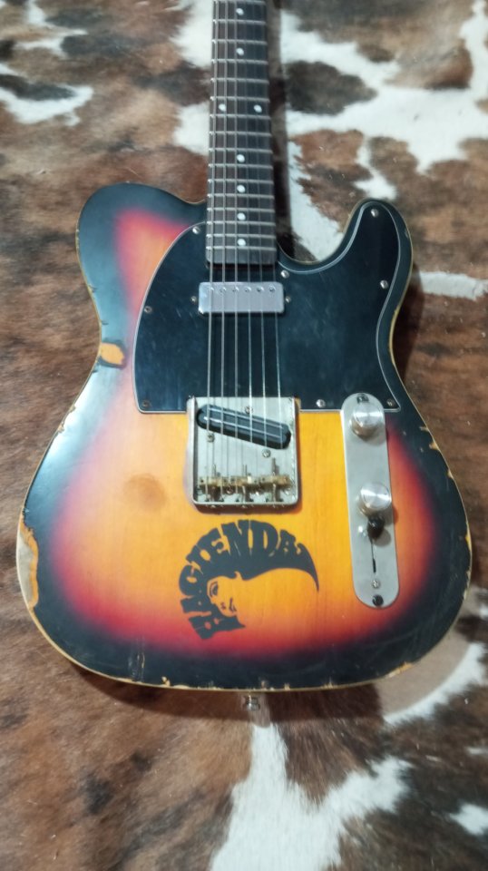 Telecaster custom sunburst