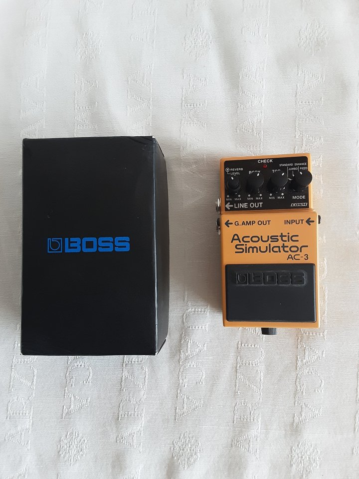 Boss Acoustic Simulator AC-3 ¡RESERVADO!