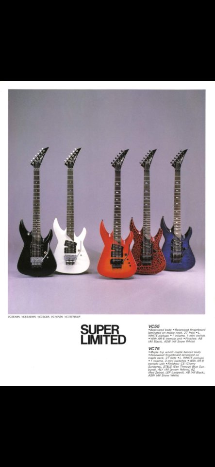 Tokai Vivian Campbell Signature VC-75 de 1989 de segunda mano · Foto 7 de 7 · Cantabria · 1200 €