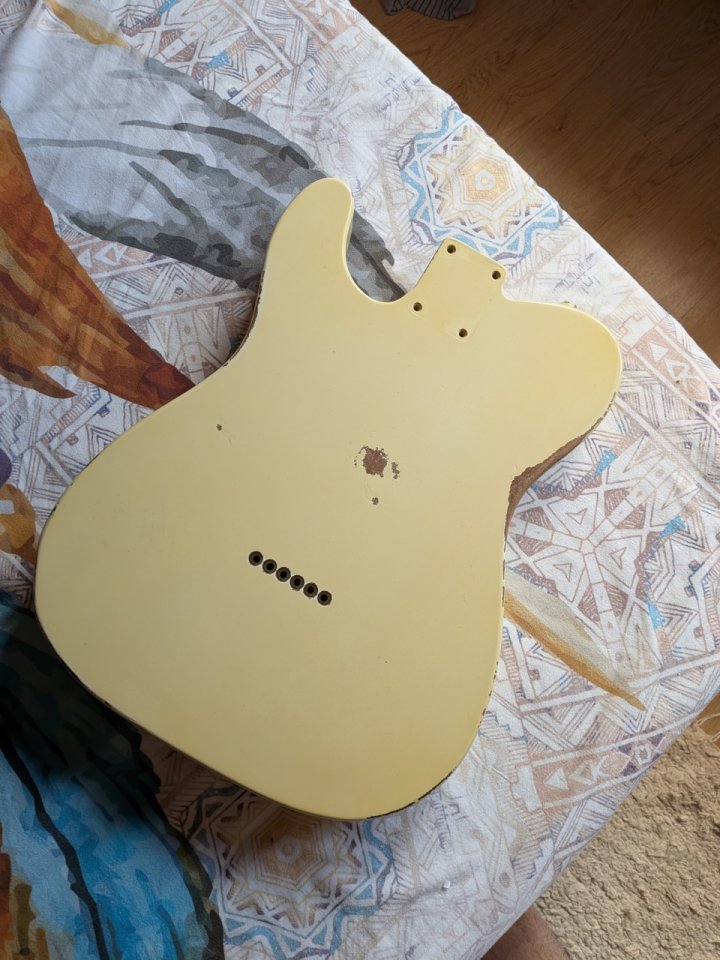 Kit cuerpo telecaster RebelRelic + pastilla boutique hepcat + electrónica de segunda mano · Foto 5 de 5 · Madrid · 450 €