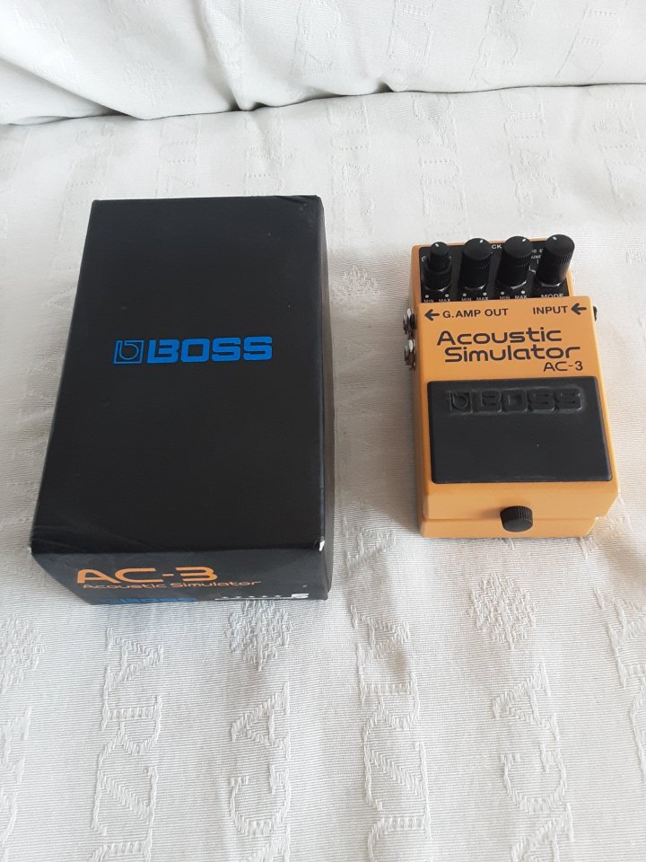 Boss Acoustic Simulator AC-3 ¡RESERVADO!