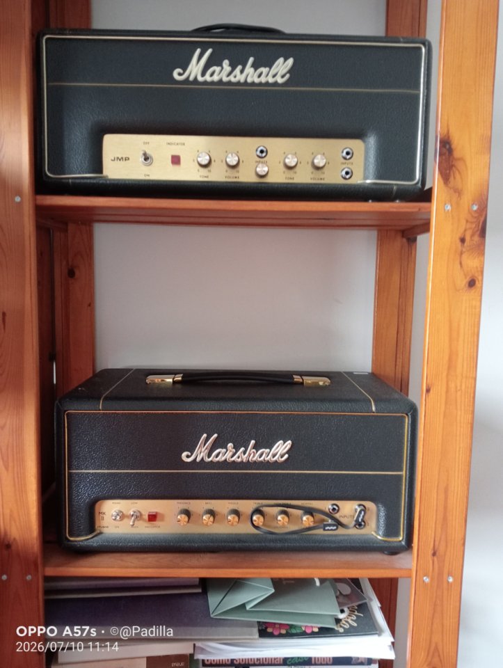 Plexi´s Marshall 2061X, Marshall SV20H y Cabezal Rivera (Quiana studio 100 wtts.) por Guitarra. de segunda mano · Foto 3 de 3 · A Coruña