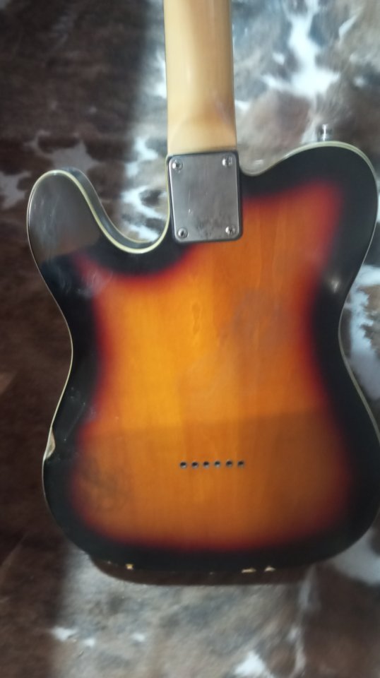 Telecaster custom sunburst ENTREGA EN MANO MADRID DEL 6 AL 8 FEBRERO