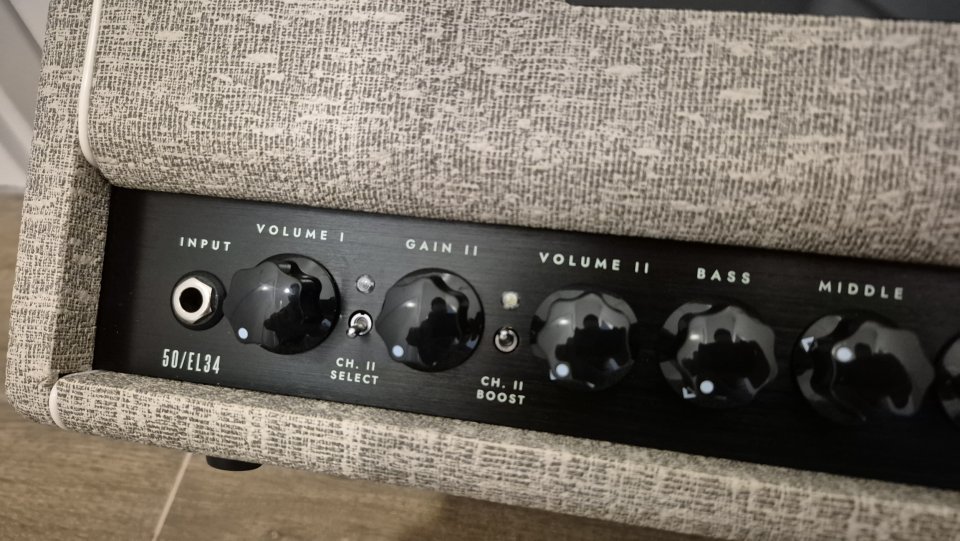 Blackstar St. James 50 EL34H Fawn