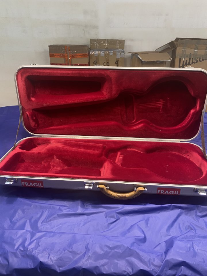 Estuche rígido aluminio gibson