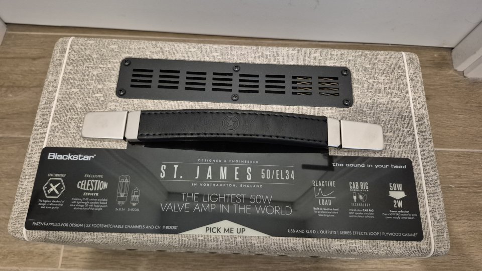 Blackstar St. James 50 EL34H Fawn