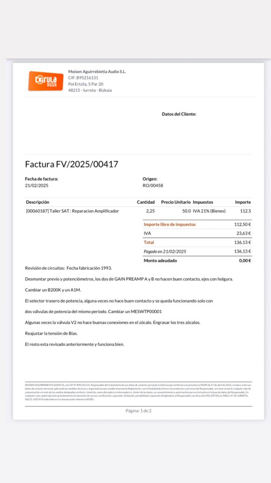 Cabezal Marshall JCM 900 Dual Reverb