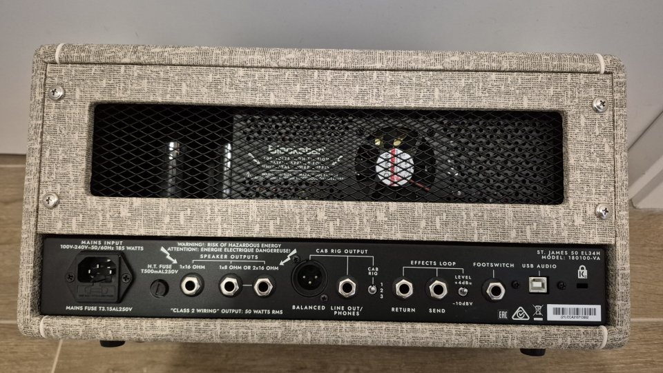 Blackstar St. James 50 EL34H Fawn