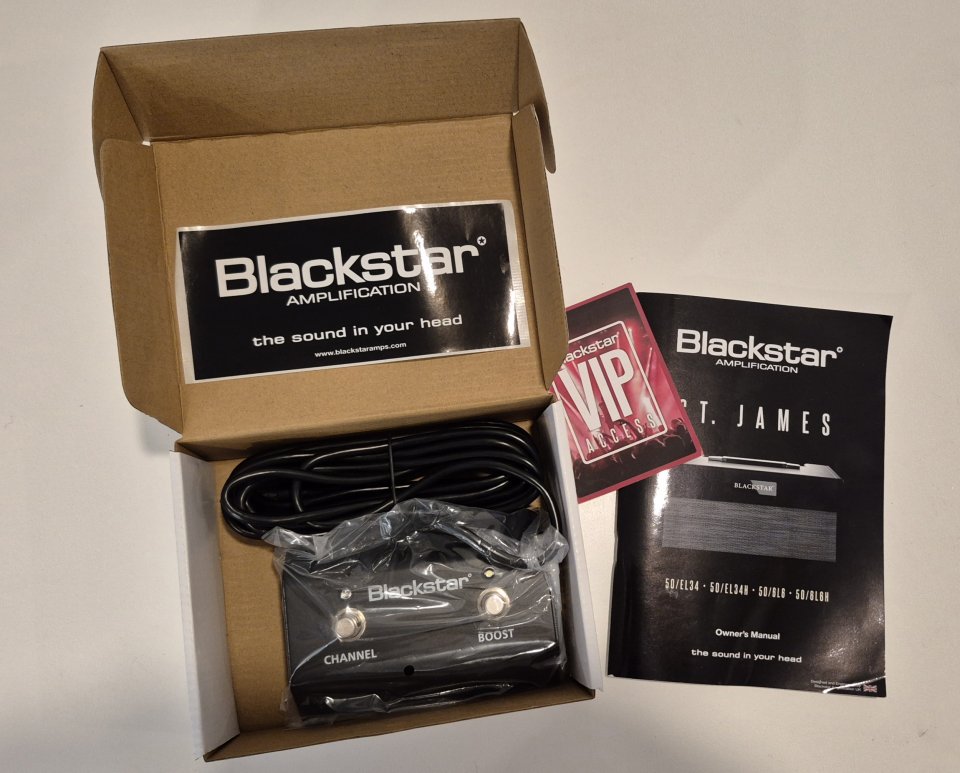 Blackstar St. James 50 EL34H Fawn