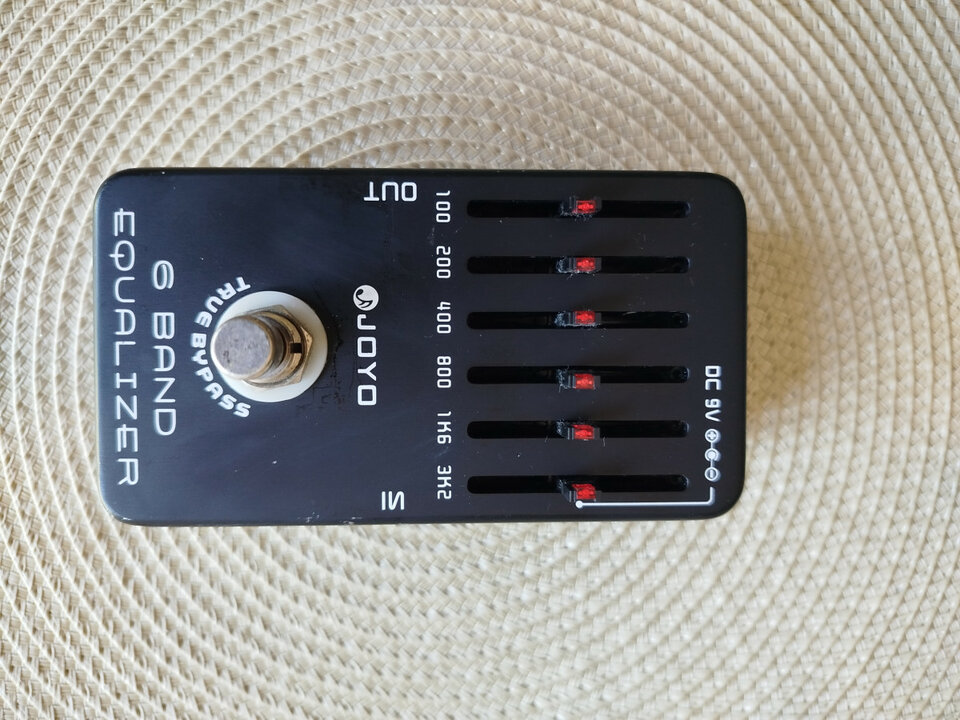 JOYO 6 BAND EQUALIZER.
