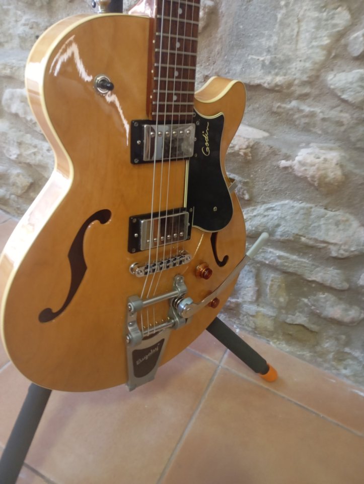 Godin Montreal Premiere Bigsby de segunda mano · Foto 6 de 10 · Girona