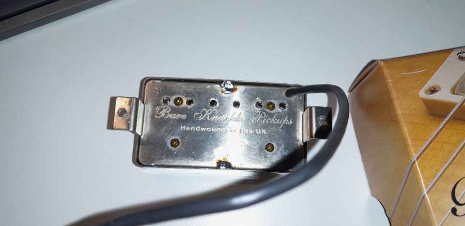 Set humbucker Bare Knuckle Black Dog