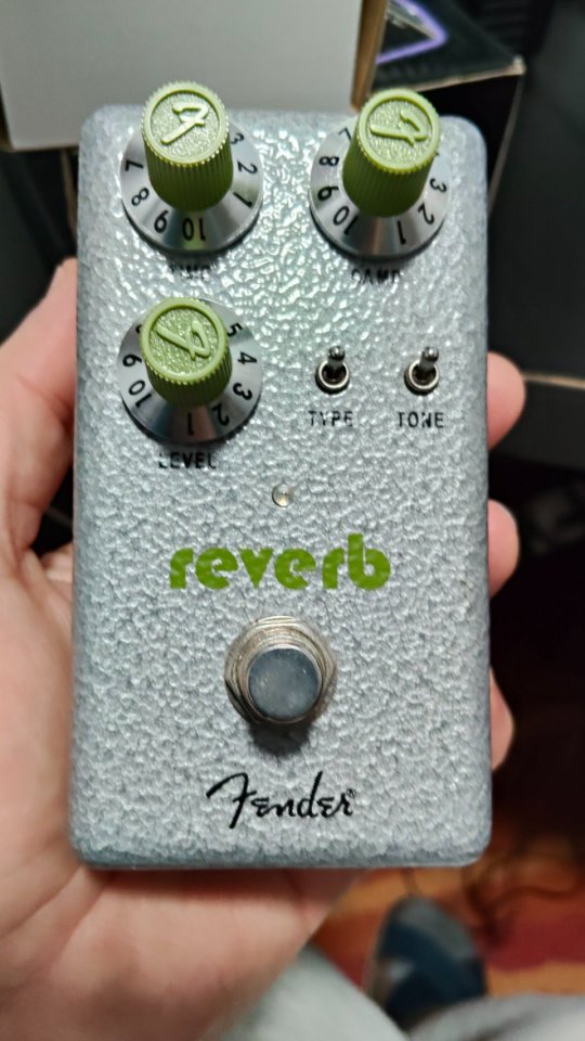 Pedal Fender Hammertone Reverb