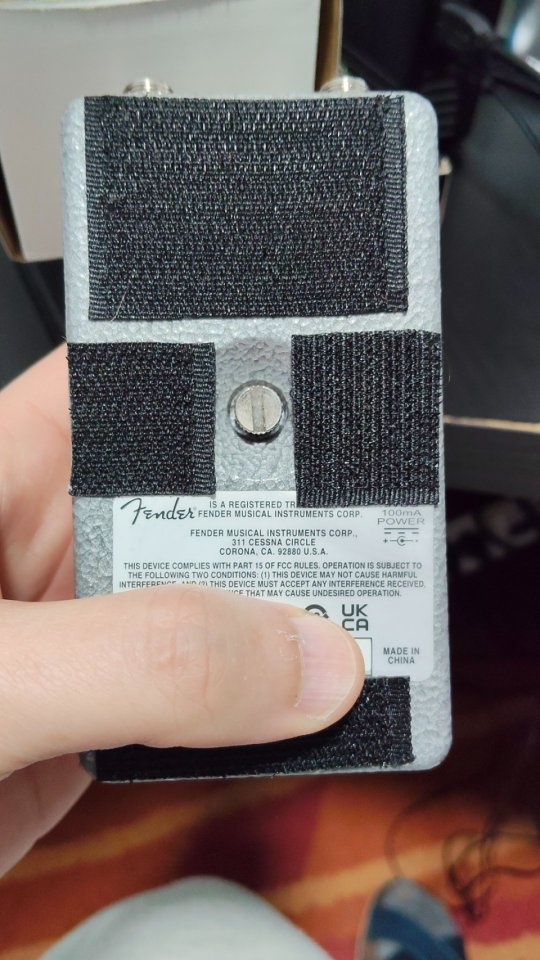 Pedal Fender Hammertone Reverb