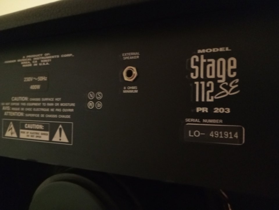 Fender Stage 112 de segunda mano · Foto 5 de 6 · Valencia · 150 €