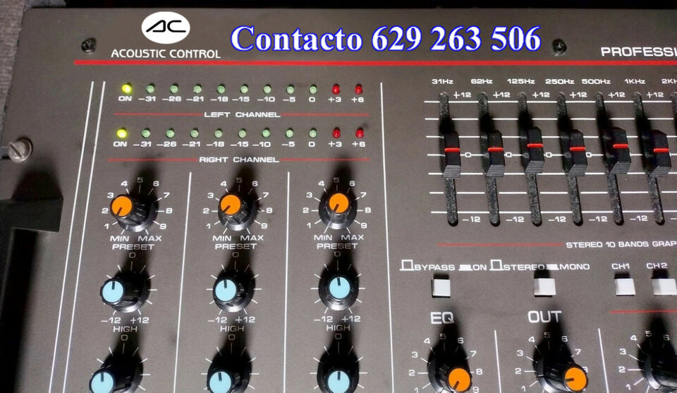 MESA DE MEZCLAS PARA DJ