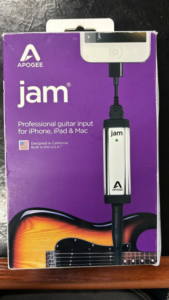 Apogee Jam - Interfaz Guitarra iOS/Mac