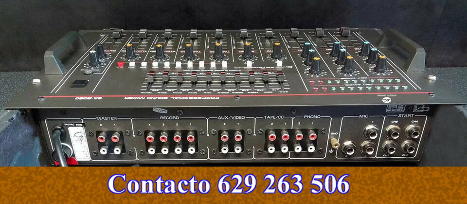 MESA DE MEZCLAS PARA DJ