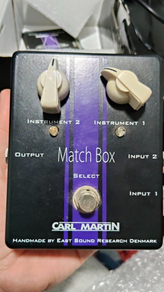 Pedal Carl Martin Match Box