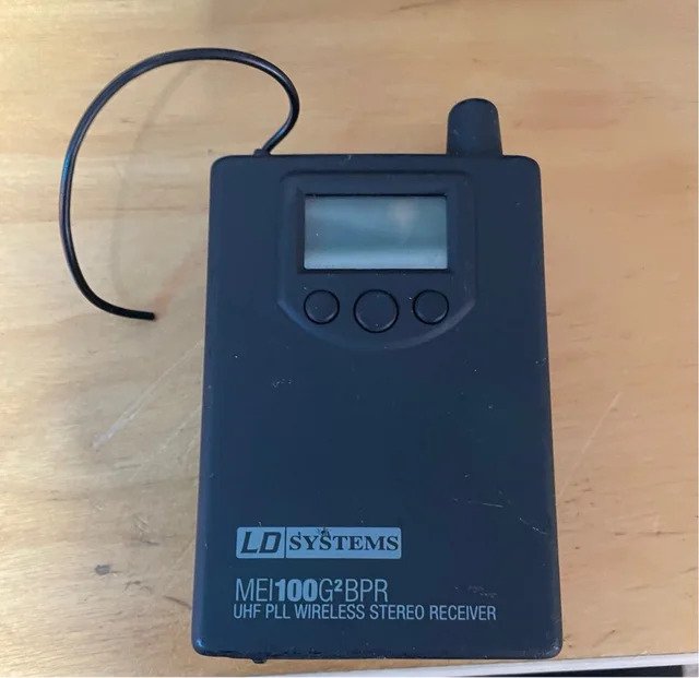 Sistema de monitorización in-ear inalámbrico LD Systems MEI 100 G2. de segunda mano · Foto 5 de 7 · Albacete · 190 €