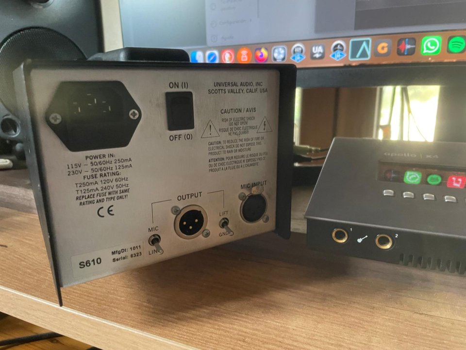 Preamp Universal Audio Solo 610