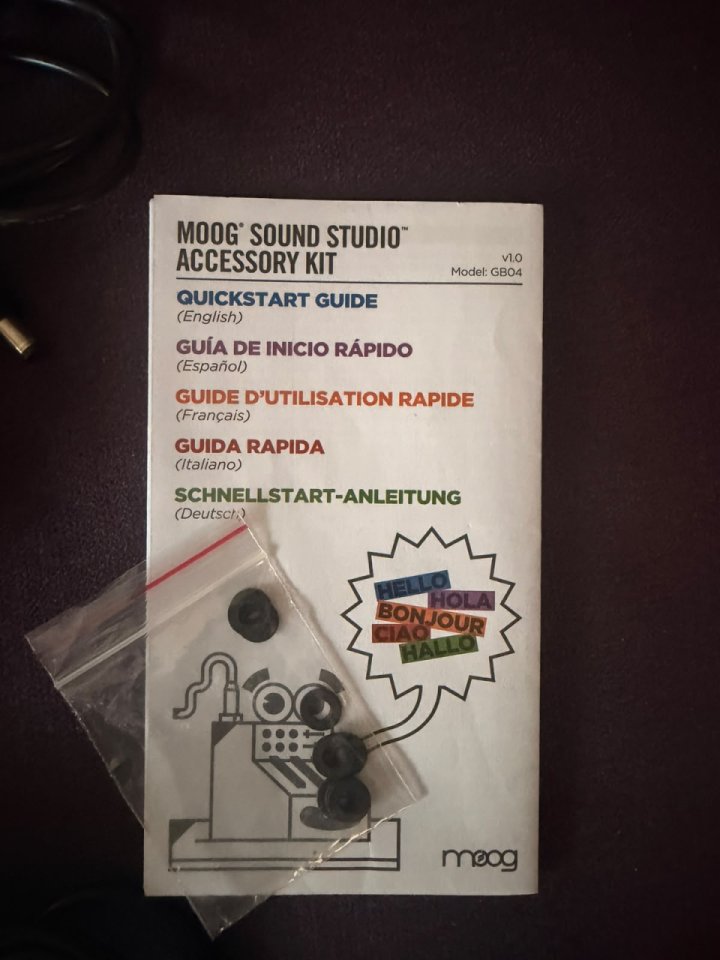 Moog Sound Studio Accessory Kit completo de segunda mano · Foto 7 de 9 · Girona · 129 €
