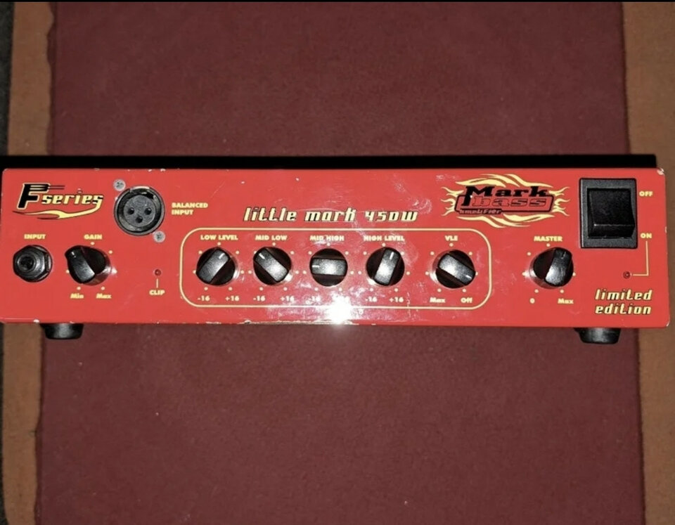 Markbass amplificador bajo LM450 edición especial