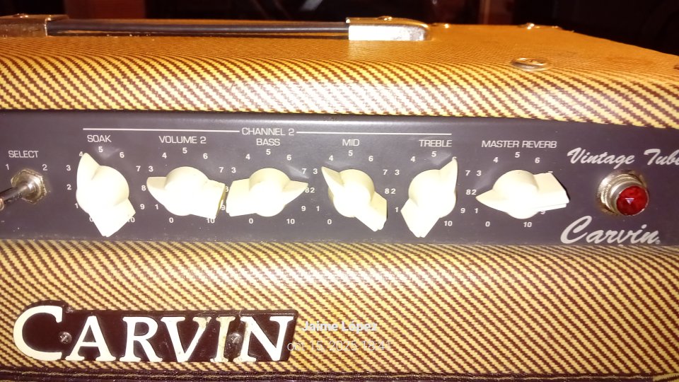 Carvin Nomad 1x12 Combo a Válvulas — Perfecto Estado + Pedal Original