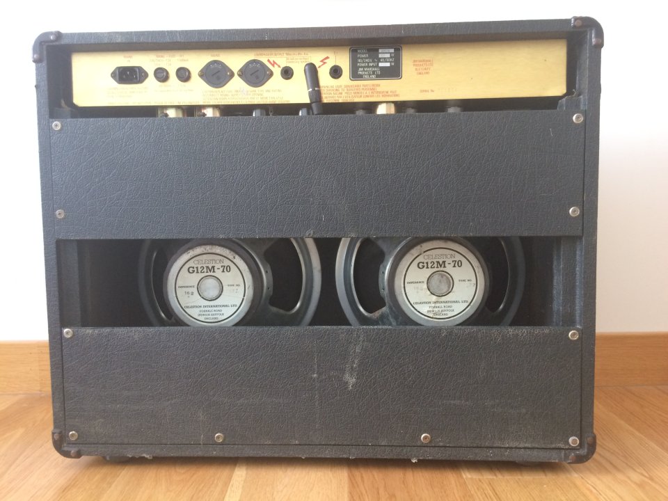 Marshall JCM 800 modelo 4104 50Watt LEAD de segunda mano · Foto 5 de 5 · Madrid · 1000 €