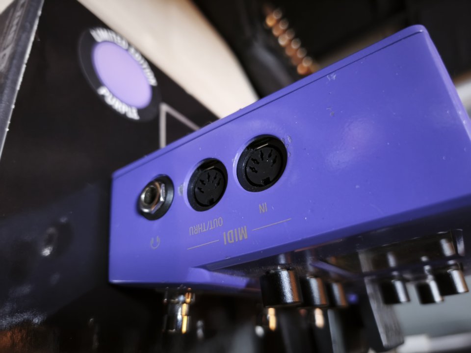 HX Stomp Purple + Expression pedal