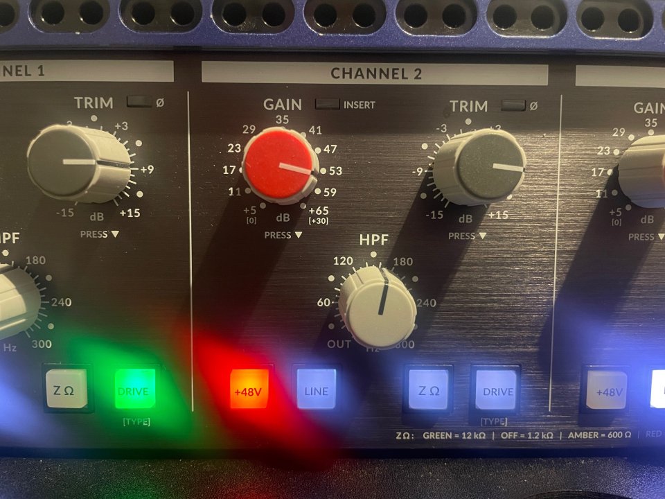 Ssl Pure Drive Quad Preamplificador de segunda mano · Foto 3 de 8 · Madrid · 760 €