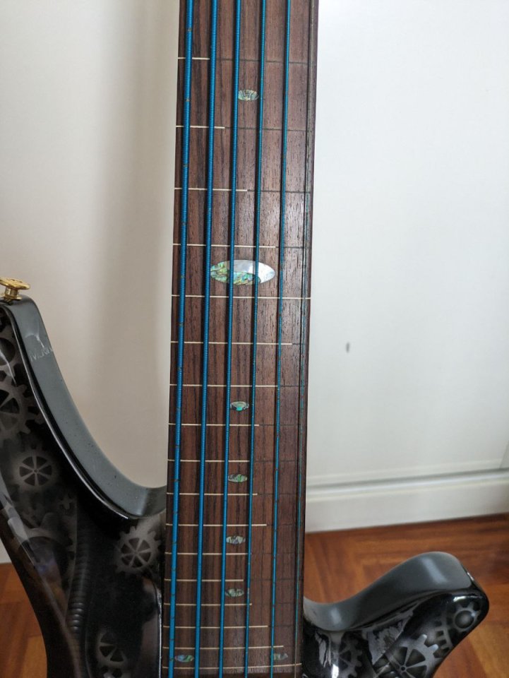 Yamaha rbx JM2 fretless + mods