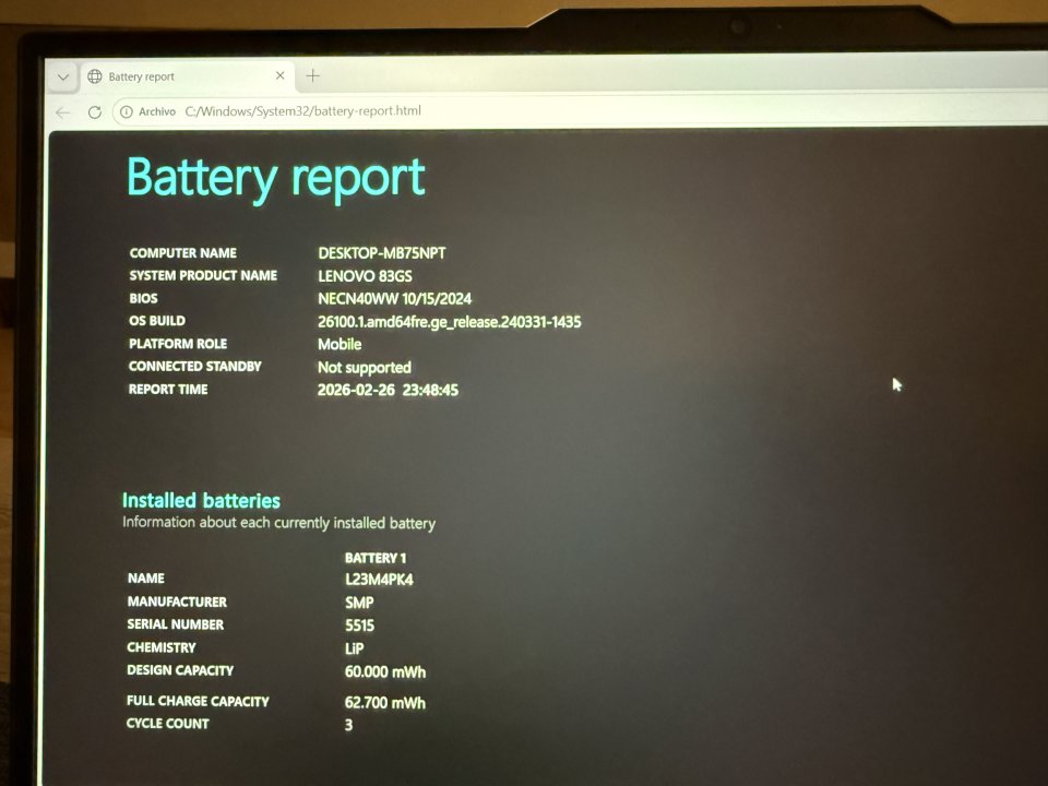 Portátil Lenovo LOQ 15IAX9 i5-12450HX