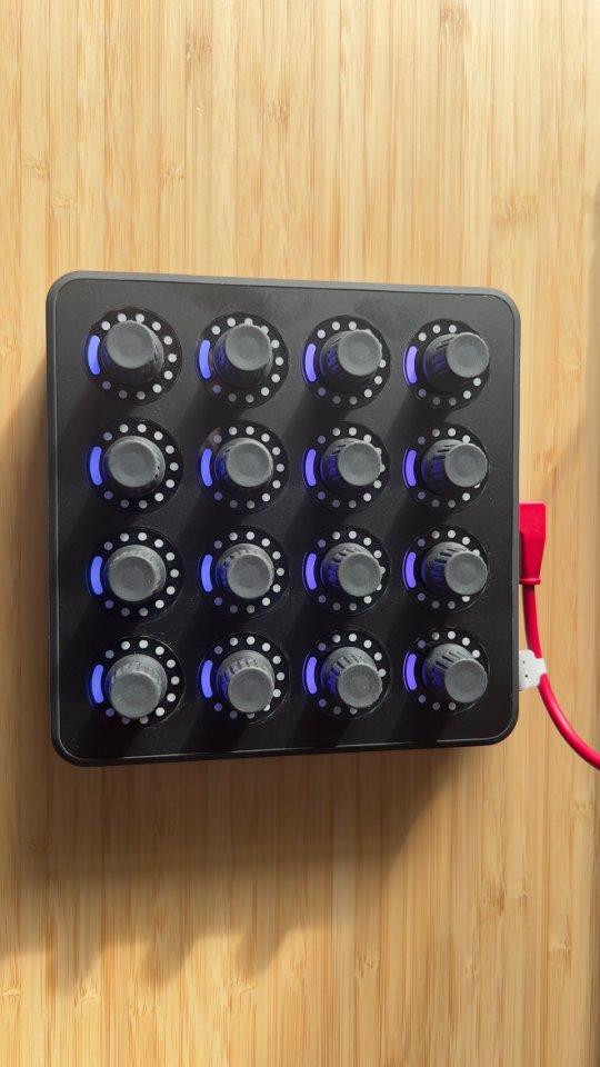 MIDI fighter twister negro